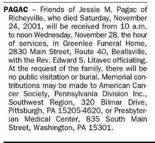 Jessie M. Pagac